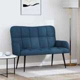  Kauč za dvoje Plava 115 x 61 x 87 cm tkanina | shoptok.hr
