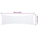  Maskirna mreža z vrečko za shranjevanje 706x140 cm bela | Shoptok.si
