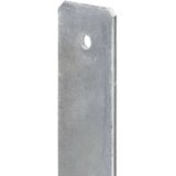 vidaXL Ograjna sidra 6 kosov srebrna 9x6x60 cm pocinkano jeklo | Shoptok.si