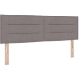 Box spring krevet Sivo-smeđa 140 x 190 cm tkanina - Sivo-smeđa 140 x 190 cm Dizajn linija | shoptok.hr