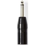Nedis COTP15942BK, xlr adapter, xlr 3-pinski muški, 6,35 mm muški, niklovani, pravi, metalni, crni, 1 kom | Eponuda.com