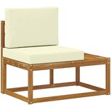  Set vanjskih sofa s jastukom 4 Komad Prirodna i krem | shoptok.hr