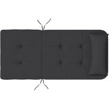  Jastuci za stolicu Adirondack 2 kom crni od tkanine Oxford | shoptok.hr