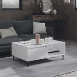  Stolić za kavu bijeli 90 x 60 x 35 cm od iverice | shoptok.hr