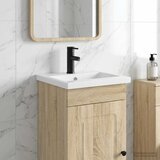  Umivaonik za kupaonicu Mat Crna 42 x 40 x 16,5 cm Metal | shoptok.hr