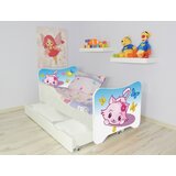 Made in Poland Dečiji krevet 140x70 cm happy kitty + fioka little kitty | ePonuda.com