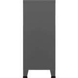 vidaXL arhivska omarica antracitna 90x40x100 cm jeklo | Shoptok.si