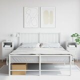  Noćni ormarići 2 kom bijeli 36x39x68 cm čelik | shoptok.hr