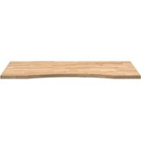 vidaXL Mizna plošča rjava 100x50x2,5 cm trdna hrastovina pravokotna | Shoptok.si