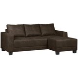 MID.YOU SEDEŽNA GARNITURA, mikrovlakna temno rjava | Shoptok.si