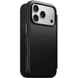 Denarnica za iPhone 17 Pro MagSafe iz usnja serije Modern, Črna, (5000189483)