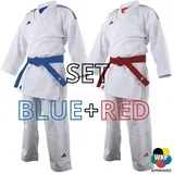 SET dveh karate kimon Adidas - DNA Kumite Fighter - 155