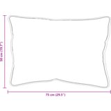  Poplun Ostalo s jastukom 3 pcs Bijela 240 x 260 cm Mikrofibra | shoptok.hr