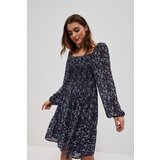 Marisse Patterned Dress L-Su-3717 Navy | Eponuda.ba