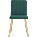  Jedilni stoli 6 kosov temno zeleno blago, (21832323) | Shoptok.si