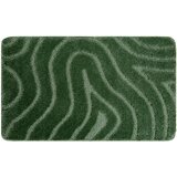RugsX Kopalniške preproge Kopalniška preproga SUPREME WAVES, valovi, nedrse 60x100 cm Zelena | Shoptok.si