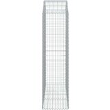  Gabionska košara s lukom 150x50x180/200 cm pocinčano željezo | shoptok.hr