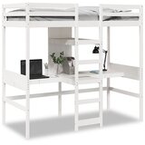  Okvir kreveta na kat bez madraca bijeli 80 x 200 cm od borovine | shoptok.hr