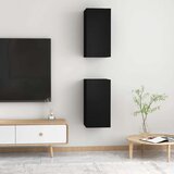 TV ormarići 2 kom crni 30 5 x 30 x 60 cm od iverice | shoptok.hr