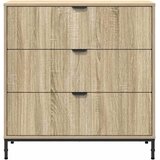  Kreveta Sonoma hrast 79,5 x 33 x 82 cm Konstruirano drvo | shoptok.hr