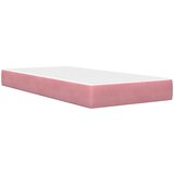  Okvir kreveta s madracem Ružičasta 90 x 190 cm Baršun | shoptok.hr