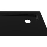  Četvrtasta tuš-kada ABS crna 80 x 80 cm | shoptok.hr
