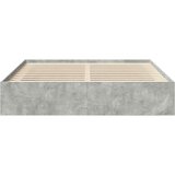 Okvir za krevet siva boja betona 200x200 cm | shoptok.hr
