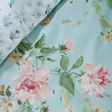 Catherine Lansfield Plava posteljina za krevet za jednu osobu 135x200 cm Avebury Floral – | shoptok.hr