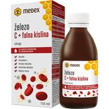 Medex železo, vitamin C + folna kislina sirup cene