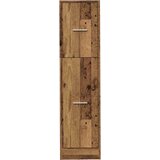 vidaXL Ormarić za lijekove boja starog drvo 30x41x118 cm drveni | shoptok.hr