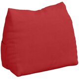 vidaXL Poglavni vzglavnik Rdeča 45 x 20 x 35 cm blago | Shoptok.si