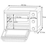  Peć Continental Edison CEMF28B2 1500 W | shoptok.hr