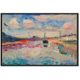  Slika - Henri Matisse – Canal du Midi 120x80 U crnom drvenom okviru | shoptok.hr