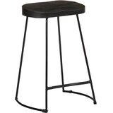  Barski stolci 2 kom crni 45x40x62 cm masivnog drva manga | shoptok.hr