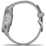 Garmin Venu 2 Plus sportski sat s mjeračem aktivnosti, silikonski silikonski remen u prahu sivi / prah sivi | shoptok.hr