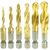 Mar Pol MAR-POL 3v1 set 6 delni HEX svedrov M3-M10 za izdelavo navojev M22332 | Shoptok.si