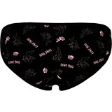 Frogies Women's panties Black Pink Rose | Shoptok.si