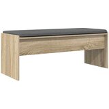  Klupa za hodnik s jastukom Sonoma hrast 103 x 38 x 40 cm | shoptok.hr