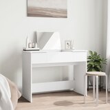  Toaletni stolić s ogledalom bijeli 100x45x76 cm | shoptok.hr