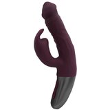 NMC Titanz Vibrator Rabbit Titanz 7 Rubine Red | Shoptok.si
