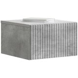  Stenski nočni omarici 2 pcs Betonsko siva 33 x 34,5 x 20 cm, (5000209517) | Shoptok.si