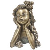 Signes Grimalt Kipci in figurice Figura Deklica Razmišlja Pozlačena | Shoptok.si