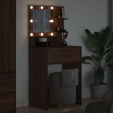  Toaletne mize za spalnice Rjav hrast 80 x 39,6 x 135 cm, (5000093152) | Shoptok.si