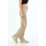 BİKELİFE Pants - Beige - Wide leg