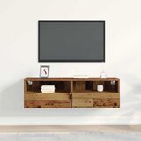 TV zidni ormar Staro drvo 100 x 30 x 30 cm Konstruirano drvo | Eponuda.com