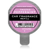 Bath & Body Works Twisted Peppermint dišava za avto nadomestno polnilo 6 ml Cene