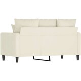  Kavč dvosed krem 120 cm žamet | Shoptok.si