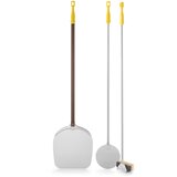 LILLY CODROIPO Set krtač za pečico aluminijasta lopata za obračanje pice Venezia 1350mm 3 kosi Hendi 617748, (21383727) | Shoptok.si