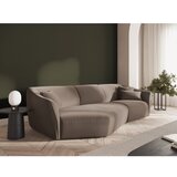Cosmopolitan Design Rjava žametna kotna sedežna garnitura Tokyo – | Shoptok.si