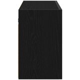  Kupaonski zidni ormarić crni 100x25x40 cm izrađeno drvo | shoptok.hr
